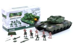 Magic Toys Tanc set de joacă cu soldați și accesorii culoarea verde (MKL165731)