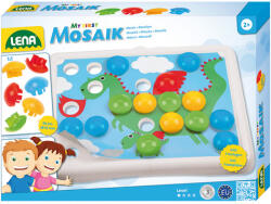 LENA LENA: Mosaic primul meu set creativ cu 7 modele 32mm 36 bucăţi (35630)