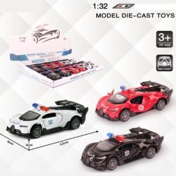 Magic Toys Bugatti de poliție auto model metal mai multe variante 1/32 (MKM481729)