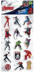 Luna Marvel Avengers 3D Puffy Stickers set 10x22cm (000506126)