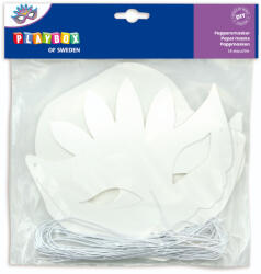 Playbox PlayBox: Set de măști din hârtie de colorat, 16 bucăți (2471312)