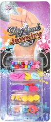 Magic Toys DIY Beads Jewelry: Set de realizare a brățărilor cu peste 50 de mărgele cochilie sau pandantiv (MKM559543)