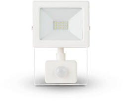 Asalite Mozgásérzékelős LED reflektor 10W 4500K, 900 lm, fehér - Slim Asalite ASAL0291 (ASAL0291)