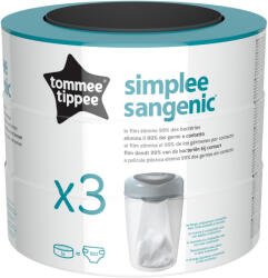 Tommee Tippee utántöltő Sangenic Simplee 3 db-os