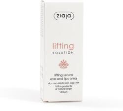 Ziaja Lifting Solution 40+, szem- és ajakszérum, 30 ml
