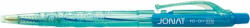 FlexOffice Golyóstoll, 0, 25 mm, nyomógombos, vegyes test, FLEXOFFICE Jonat, kék (FOGT017K) (FO-017BLUE)