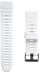 Ricardo curea de silicon 22mm (pentru Garmin Fenix 7/6/5, Epix 2, MARQ, etc. ), alb V1, QuickFit