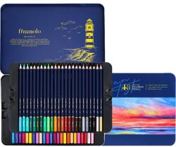 Deli 48 db-os fémdobozos színesceruza készlet (DEC122-48) - officedepot