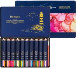 Deli 36 db-os, fémdobozos akvarellceruza készlet (DEC129-36) - officedepot