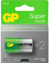 GP Batteries elem Super alkáli Góliát GP R20 (D) 2db GP13A-PGB2 (GP13A-PGB2)