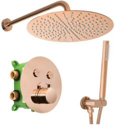 Rea Sistem de dus incastrat Rea Lungo-Miler termostatic Rose Gold (5902557377879)