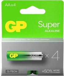 GP Batteries elem Super alkáli ceruza (AA) GP15A-PGB4 4db (GP15A-PGB4)