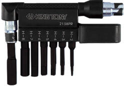King Tony L-tipusú bitkészlet 7 részes (2138PR) (2138PR) - hardtools