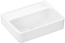 Hansgrohe Xanuia Q kerámia kézmosó 45x34 cm csapfurat és túlfolyó nélkül, fehér 60231450 (60231450)