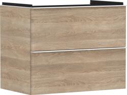 Hansgrohe Xelu Q Mosdószekrény 780/475, természetes tölgy színű, 2 fiókkal, normál mosdókhoz 54029700 (54029700)