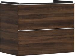 Hansgrohe Xelu Q Mosdószekrény 780/475, sötét dió színű, 2 fiókkal, normál mosdókhoz 54030000 (54030000)