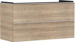 Hansgrohe Xelu Q Mosdószekrény 1180/475, természetes tölgy színű, 2 fiókkal, normál mosdókhoz 54037700 (54037700)