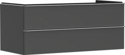 Hansgrohe Xelu Q Mosdószekrény 1180/550, matt szürke gyémánt színű, 2 fiókkal, mosdótálhoz alkalmas munkalapokhoz 54083000 (54083000)