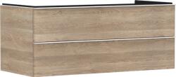 Hansgrohe Xelu Q Mosdószekrény 1180/550, természetes tölgy színű, 2 fiókkal, mosdótálhoz alkalmas munkalapokhoz 54084700 (54084700)