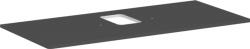 Hansgrohe Xelu Q Pultlap 1180/550 középkivágással, csaptelep lyukkal rendelkező mosdótálhoz 54122910 (54122910)