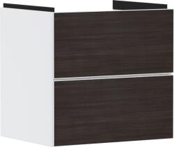 Hansgrohe Xevolos E Mosdószekrény 580/475, matt fehér színű, 2 fiókkal, normál mosdókhoz 54175730 (54175730)