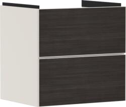 Hansgrohe Xevolos E Mosdószekrény 580/475, matt homokbézs színű, 2 fiókkal, normál mosdókhoz 54176730 (54176730)