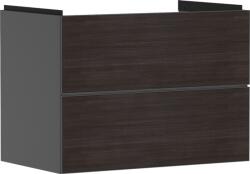 Hansgrohe Xevolos E Mosdószekrény 780/475, matt szürke pala színű, 2 fiókkal, normál mosdókhoz 54180730 (54180730)