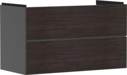 Hansgrohe Xevolos E Mosdószekrény 980/475, matt szürke pala színű, 2 fiókkal, normál mosdókhoz 54183730 (54183730)