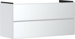 Hansgrohe Xevolos E Mosdószekrény 1180/475, matt fehér színű, 2 fiókkal, normál mosdókhoz 54184320 (54184320)