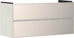 Hansgrohe Xevolos E Mosdószekrény 1180/475, matt homok bézs színű, 2 fiókkal, normál mosdókhoz 54185790 (54185790)