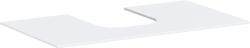 Hansgrohe Xevolos E Pultlap 980/550 középkivágással, ráültetett mosdótálak alá, konzolos mosdószekrényhez 500/480 és 600/480 54209700 (54209700)