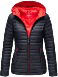 Marikoo ASRAA Női átmeneti kabát kapucnival, sötétkék színű