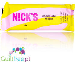 N!CK'S csokoládés ostyaszelet 35 g - bioszallito