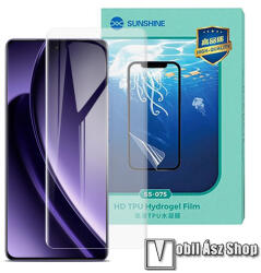 SUNSHINE Hydrogel TPU képernyővédő fólia - Ultra Clear, ÖNREGENERÁLÓ! - 1db, TOKBARÁT - Realme GT Neo6 SE 5G (SUNS292881)
