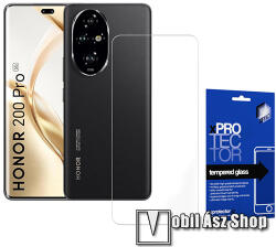 XPRO előlap védő karcálló edzett üveg - 0, 33 mm vékony, 9H, Arc Edge, A képernyő sík részét védi - HUAWEI Honor 200 Pro