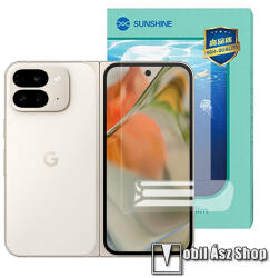 SUNSHINE Hydrogel TPU képernyővédő fólia - Ultra Clear, ÖNREGENERÁLÓ! - 1db, TOKBARÁT, Külső kijelzőre - Google Pixel 9 Pro Fold (GGH2X, GC15S) (SUNS292795)