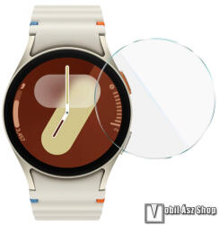IMAK okosóra előlap védő karcálló edzett üveg - 1db - 0.3mm, 9H, felhelyezést segítő kerettel, A képernyő sík részét védi - SAMSUNG Galaxy Watch6 40mm (SM-R930/935) / Watch7 40mm (SM-L300/L305)