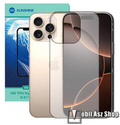 SUNSHINE Hydrogel TPU hátlapvédő fólia - 1db, Ultra Clear - APPLE iPhone 16 Pro Max (SUNS292820)