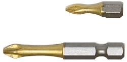 Z-TOOLS 1/4" Phillips TORSION bit hegy S2-TiN PH2x25 ACR 50db (040303-1321) - szerszamplusz