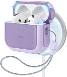  ESR ORBIT HALOLOCK MAGSAFE - AirPods 4 tartó - lila tok - graffistore