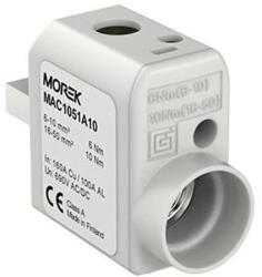 MOREK SR50M Bekötő blokk, szigetelt, mérőpont, 1xAl/Cu 6-50mm2 690V (MAC1051A10) (MAC1051A10)