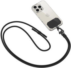 Tech-Protect C5S Crossbody Hordszíj - Fekete (5906302312887)