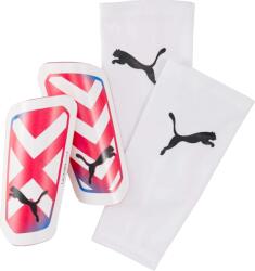 PUMA Ultra Light Sleeve Sípcsontvédő, fehér - piros (030873-05)