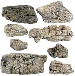 Woodland C1137 Ready Rocks 'Faceted' sziklák, 8 db (724771011378)