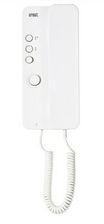 Urmet Kaputelefon audio lakáskészülék 2-vezetékes +1 kiegészítő gomb falon kívüli fehér világítás/ajtónyitó Matibus SE/Basic Uniphone Miro URMET - 1150/621 (1150/621)