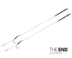 Delphin the end boilie rig kötöt horog / 2db-20cm/25lbs/#2 (830410612) - epeca