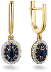 Heratis Forever Zafír fülbevaló Faye gyémántokkal 1, 15 ct IZBR1425N
