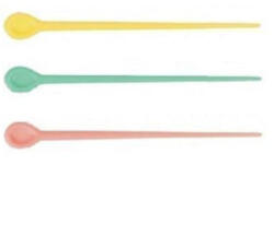 Chrom Well dauer rögzítő tű 77mm, 50 db - hajpatika