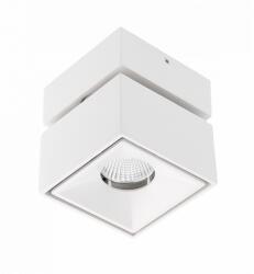 GTV LD-BNC8WKB-NB BIANCO LED lámpatest, 8W, 680lm, AC220-240V, 50/60Hz, PF>0, 9, Ra≥80, IP20, IK06, 36°, 4000K, négyzet, fehér (LD-BNC8WKB-NB)