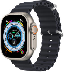 Dux Ducis Strap Apple Watch 2/3/4/5/6/7/8/9/SE, 42/44/45mm óraszíj, szürke